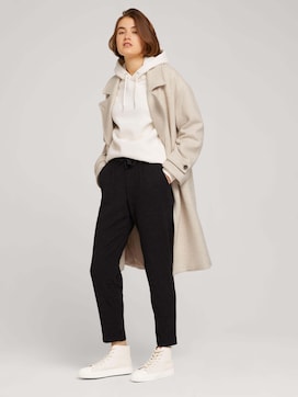Trousers with pleating and a drawstring - 3 - TOM TAILOR Denim