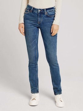 Elsa Slim Jeans mit recycelter Baumwolle - 1 - TOM TAILOR Denim