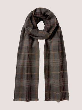 Checked scarf - 7 - TOM TAILOR