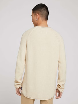 textured knitted sweater - 2 - TOM TAILOR Denim