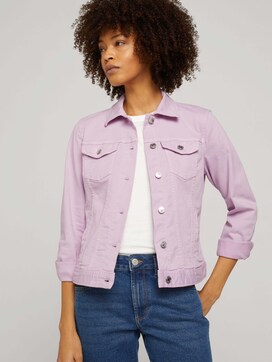 Regular fit denim jacket with organic cotton - 5 - TOM TAILOR