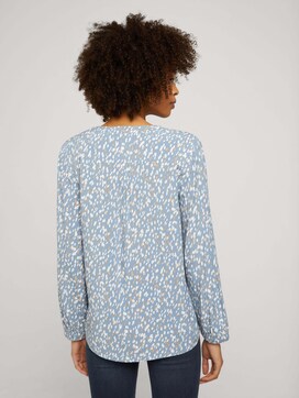 Gedessineerde blouse met LENZING(TM) ECOVERO(TM) - 2 - TOM TAILOR