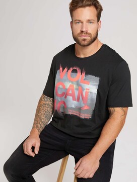 T-Shirt mit Fotoprint - 5 - Men Plus