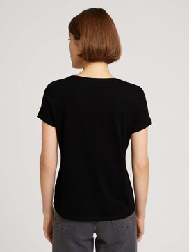 T-Shirt mit Logo-Print aus nachhaltiger Baumwolle - 2 - TOM TAILOR Denim