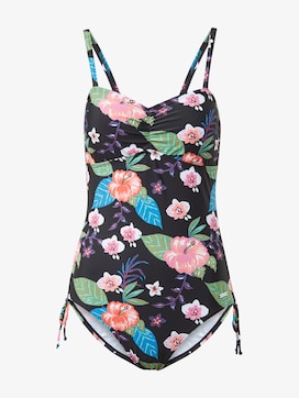 Swimsuit with a floral pattern - 7 - TOM TAILOR