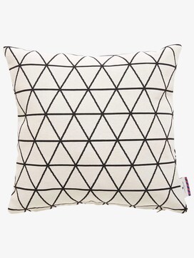 cushion cover with triangular pattern - 1 - TOM TAILOR