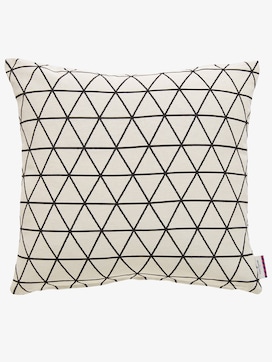 cushion cover with triangular pattern - 1 - TOM TAILOR