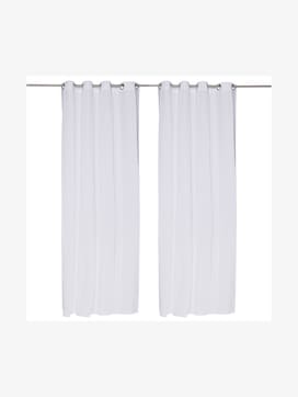 curtains with eyelet dove - 7 - TOM TAILOR