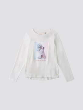 Long-sleeved top with a photo print - 7 - TOM TAILOR