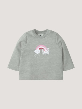 Sweatshirt with a print - 7 - TOM TAILOR