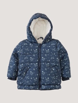 Puffer jacket with a print - 7 - TOM TAILOR