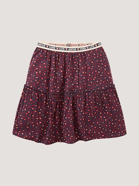 Floral skirt with bow details - 7 - TOM TAILOR