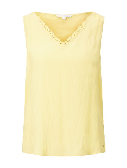 TOM TAILOR Denim Damen Spitzen Top
