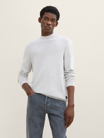 TOM TAILOR Denim Organic Cotton Suéter para Hombre 