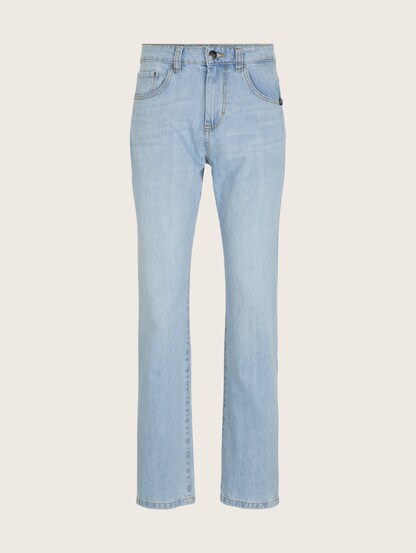 Tom Tailor Slim jeans wit volledige print casual uitstraling Mode Spijkerbroeken Slim jeans 