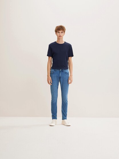Homme Vêtements Jeans Jeans slim Piers jean slim délavé moyen Jean Tom Tailor pour homme en coloris Bleu 