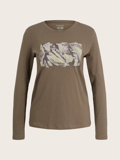 TOM TAILORTOM TAILOR My Lovely Printed T-Shirt Donna Marca 
