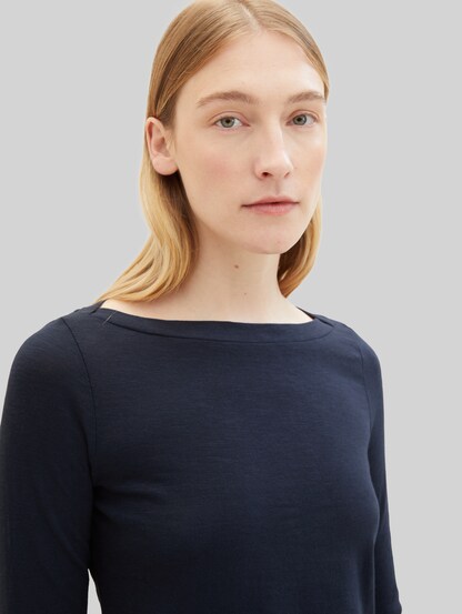 Top Femme Sans Manches Tom Tailor 1035393 – Coupe Confort, Matière Durable, Style Décontracté Moderne