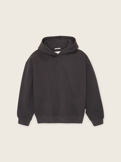 Oversized hoodie with organic cotton by Tom Tailor