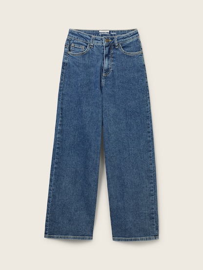 Wide-leg jeans with organic cotton by Tom Tailor