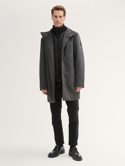 TOM TAILOR Wintermantel Gr store L SCHWARZ