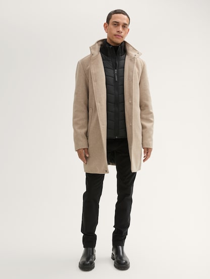 2 in 1 wool coat by Tom Tailor