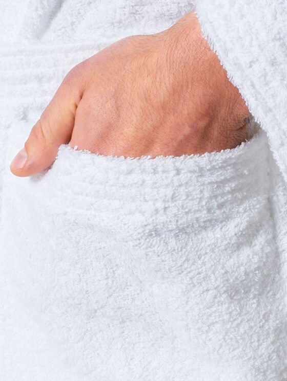 Basic Bademantel - Männer - white Basic Bademantel - Männer - white - 10 - TOM TAILOR