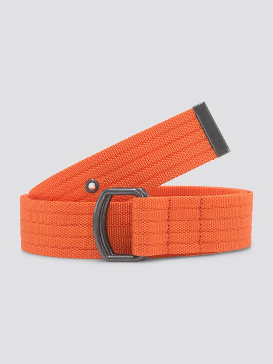 Extra langer Stoffgürtel mit Ösen - Männer - orange Extra langer Stoffgürtel mit Ösen - Männer - orange - 7 - TOM TAILOR Denim