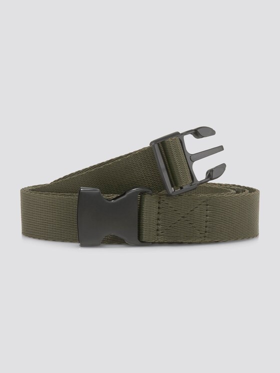 Extra langer Stoffgürtel mit Schnallenverschluss - Männer - olive Extra langer Stoffgürtel mit Schnallenverschluss - Männer - olive - 7 - TOM TAILOR Denim