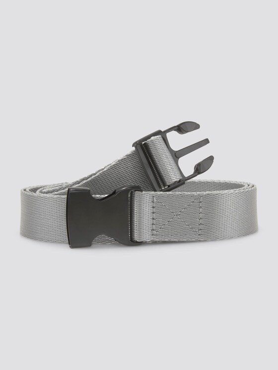Extra langer Stoffgürtel mit Schnallenverschluss - Männer - grey Extra langer Stoffgürtel mit Schnallenverschluss - Männer - grey - 7 - TOM TAILOR Denim