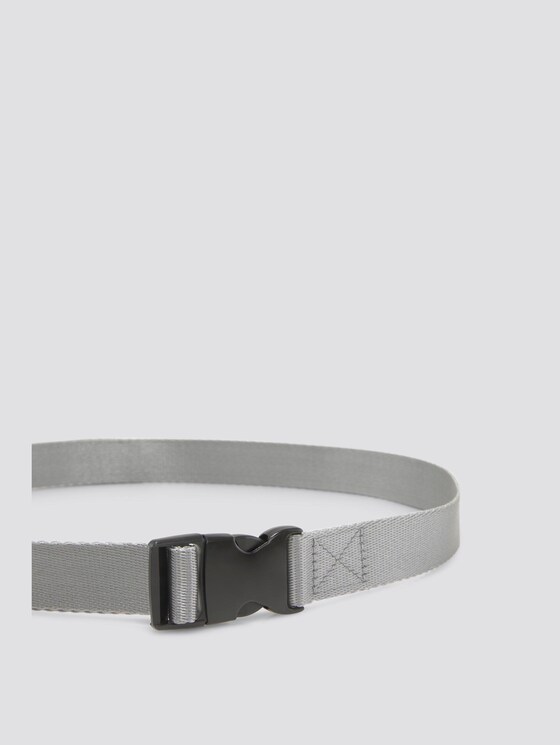 Extra langer Stoffgürtel mit Schnallenverschluss - Männer - grey Extra langer Stoffgürtel mit Schnallenverschluss - Männer - grey - 9 - TOM TAILOR Denim