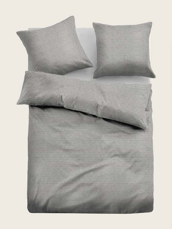 Linge de lit rayé par Unisex, grey