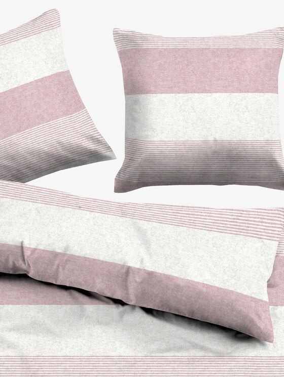 Gestreifte Bettwäsche - unisex - rose Gestreifte Bettwäsche - unisex - rose - 10 - TOM TAILOR