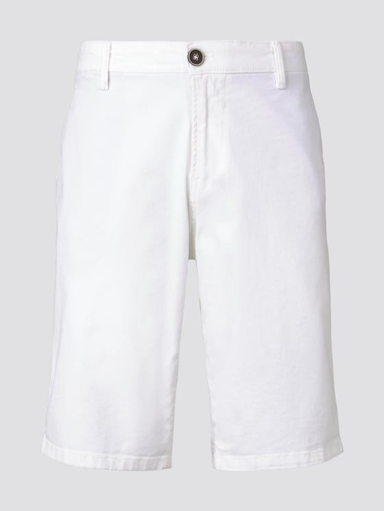 Chino Slim Bermuda Shorts - Männer - White Chino Slim Bermuda Shorts - Männer - White - 7 - TOM TAILOR Denim