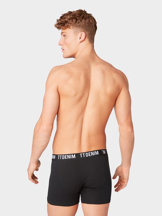 Boxershorts in 3-pack - Mannen - Black Boxershorts in 3-pack - Mannen - Black - 2 - TOM TAILOR Denim