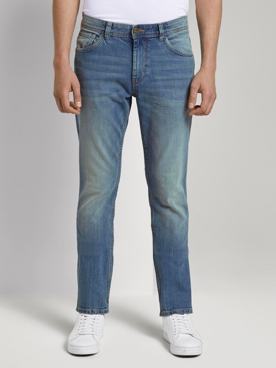 Josh Regular Slim Jeans - Männer - Light Stone Blue Denim Josh Regular Slim Jeans - Männer - Light Stone Blue Denim - 1 - TOM TAILOR