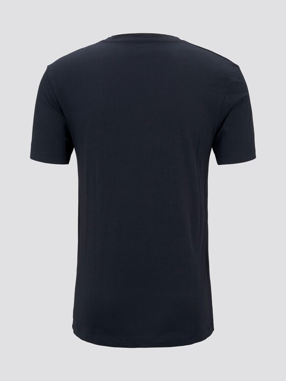 T-Shirt met print - Mannen - Sky Captain Blue T-Shirt met print - Mannen - Sky Captain Blue - 8 - TOM TAILOR Denim