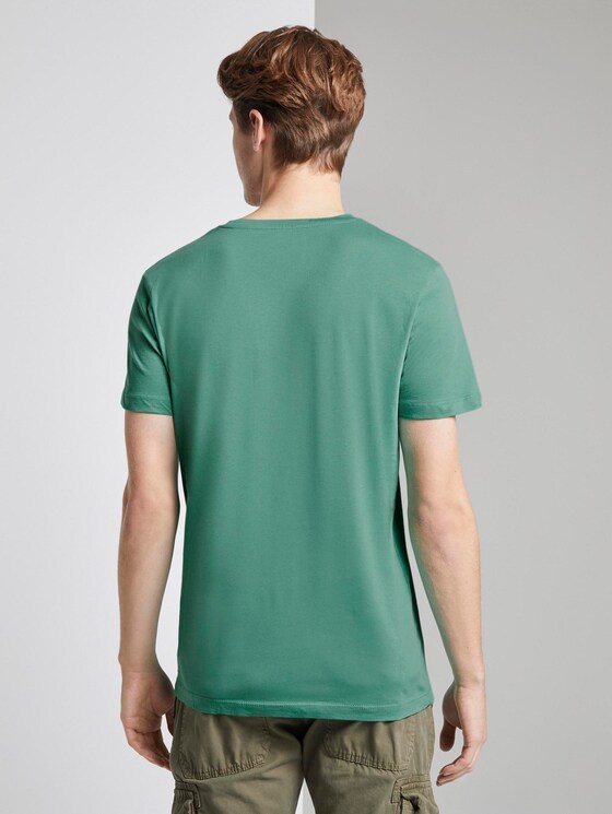 T-Shirt mit Print - Männer - spearmint green T-Shirt mit Print - Männer - spearmint green - 2 - TOM TAILOR Denim