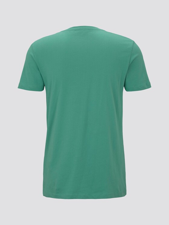 T-Shirt mit Print - Männer - spearmint green T-Shirt mit Print - Männer - spearmint green - 8 - TOM TAILOR Denim