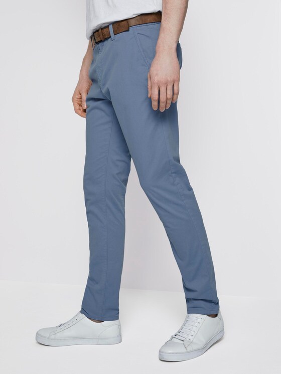 Chino Hose mit Gürtel - Männer - English Country Chino Hose mit Gürtel - Männer - English Country - 11 - TOM TAILOR Denim