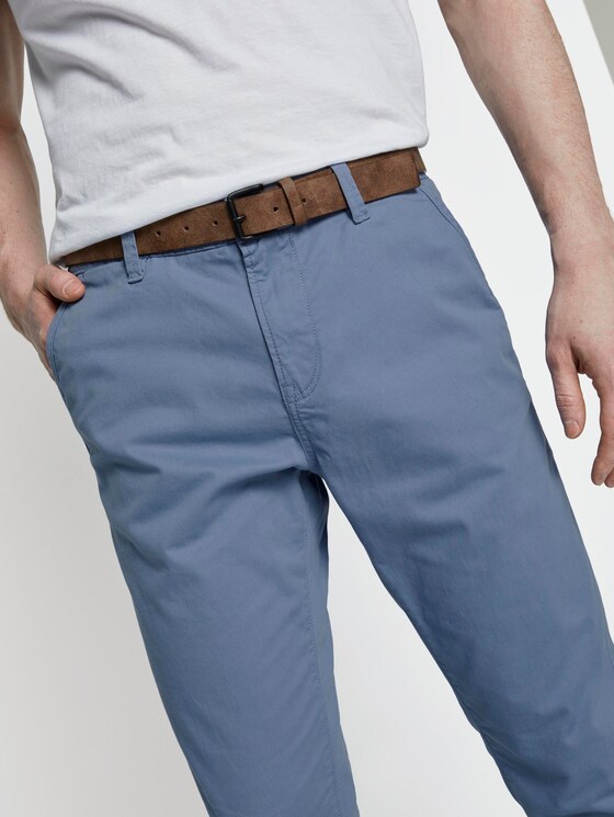 Chino Hose mit Gürtel - Männer - English Country Chino Hose mit Gürtel - Männer - English Country - 9 - TOM TAILOR Denim