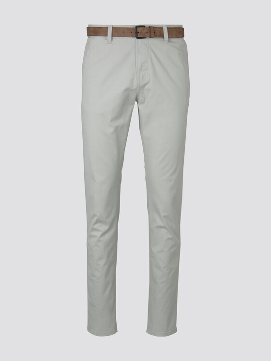Chino Hose mit Gürtel - Männer - breeze of mint Chino Hose mit Gürtel - Männer - breeze of mint - 7 - TOM TAILOR Denim