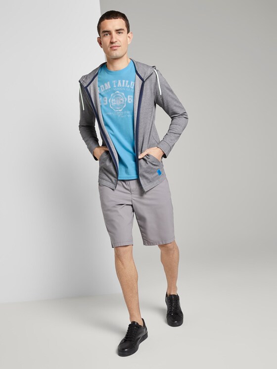 T-Shirt mit Logo-Print - Männer - crystal sea blue T-Shirt mit Logo-Print - Männer - crystal sea blue - 3 - TOM TAILOR