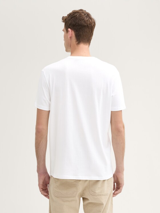 T-Shirt im Doppelpack - Männer - White T-Shirt im Doppelpack - Männer - White - 2 - TOM TAILOR