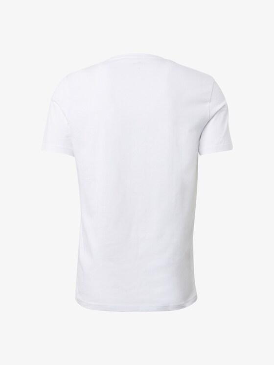 T-Shirt im Doppelpack - Männer - White T-Shirt im Doppelpack - Männer - White - 8 - TOM TAILOR