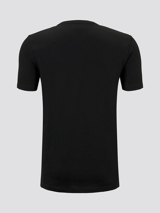 T-shirt in een dubbelverpakking - Mannen - Black T-shirt in een dubbelverpakking - Mannen - Black - 8 - TOM TAILOR