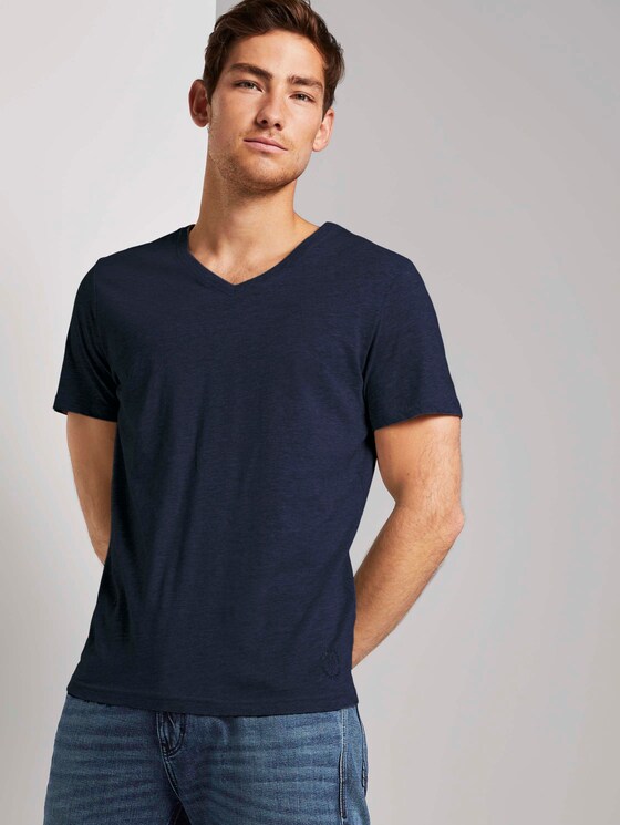 T-Shirt im Doppelpack - Männer - Sky Captain Blue T-Shirt im Doppelpack - Männer - Sky Captain Blue - 5 - TOM TAILOR