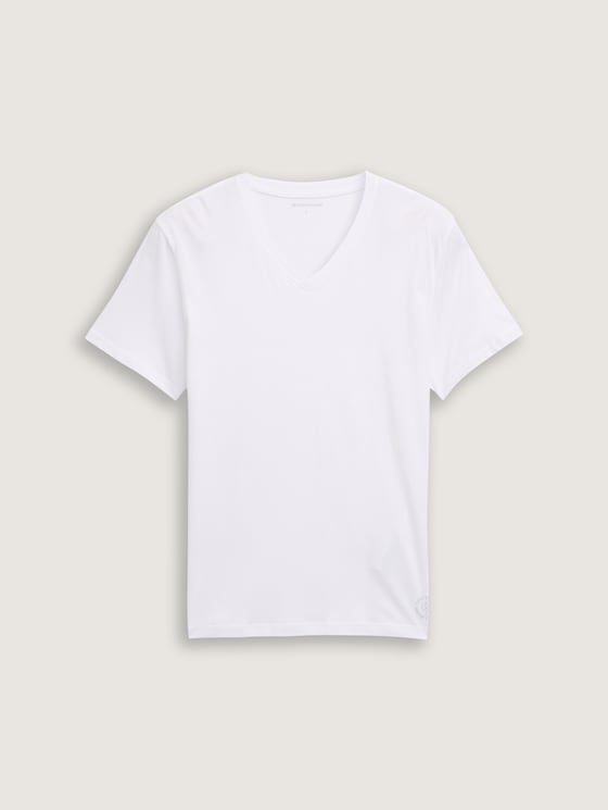Doppelpack T-Shirt - Männer - White Doppelpack T-Shirt - Männer - White - 7 - TOM TAILOR