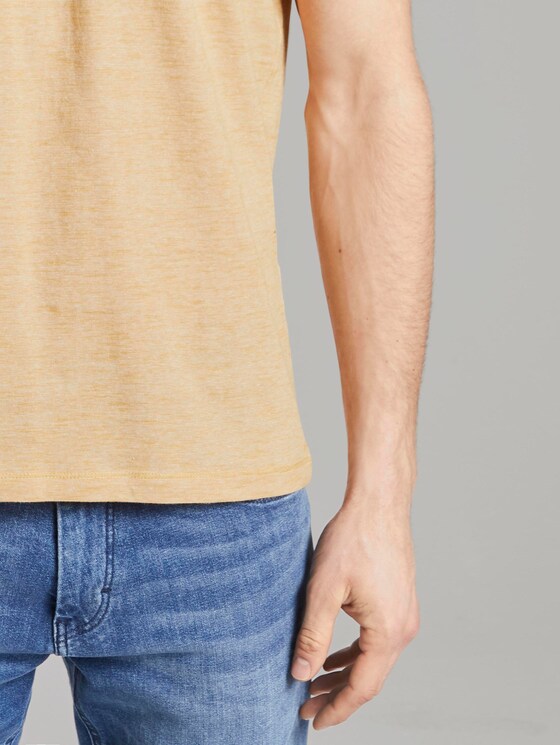 T-Shirt met print - Mannen - yellow white fine stripe T-Shirt met print - Mannen - yellow white fine stripe - 10 - TOM TAILOR