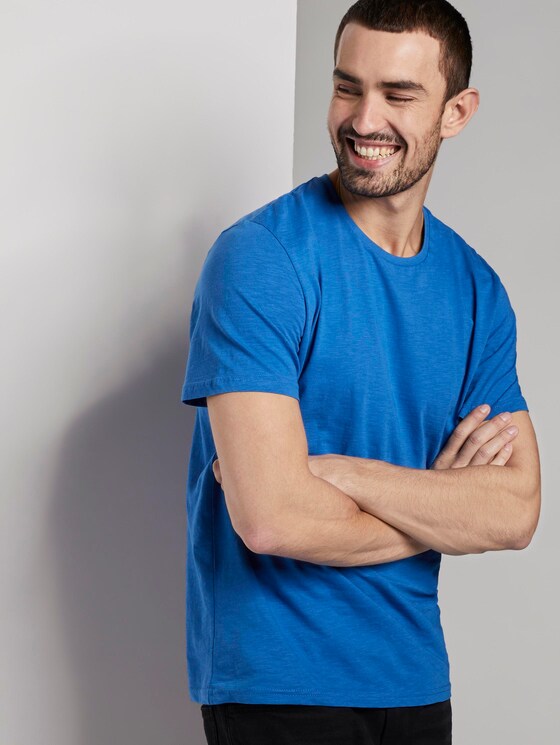 Eenvoudig t-shirt - Mannen - Simply Blue Eenvoudig t-shirt - Mannen - Simply Blue - 5 - TOM TAILOR